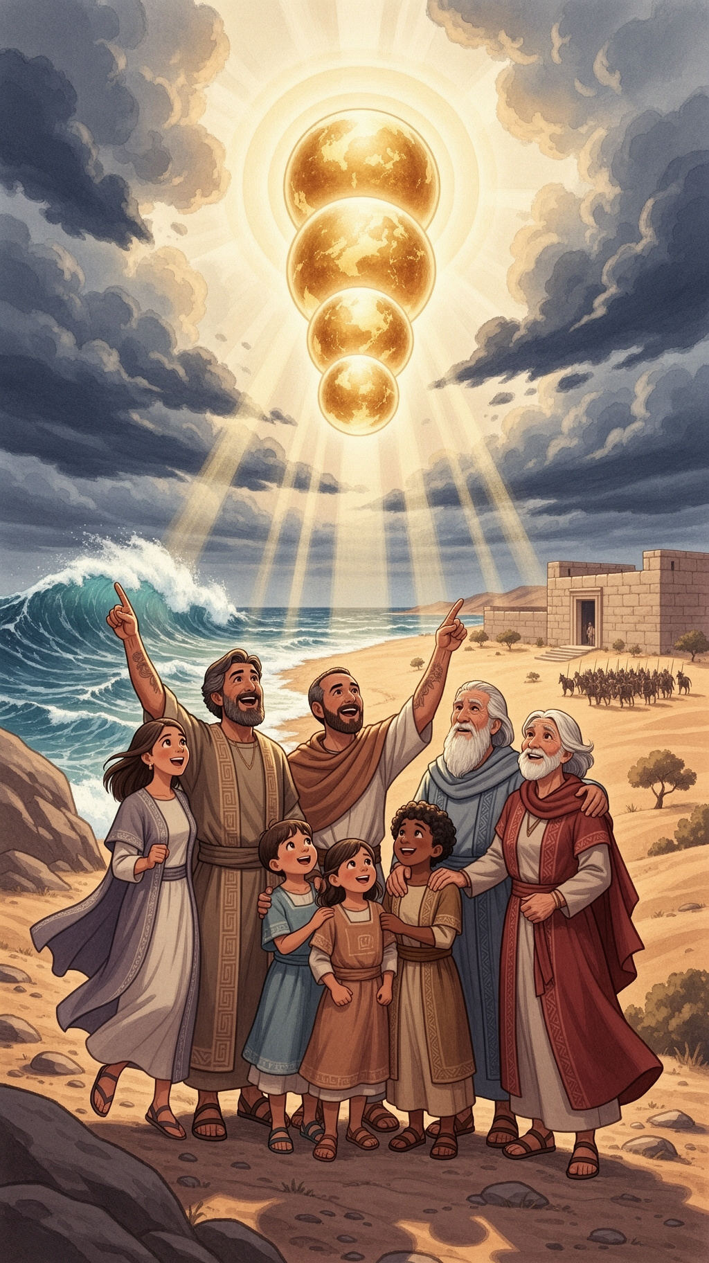 En la gloria celestial hay…