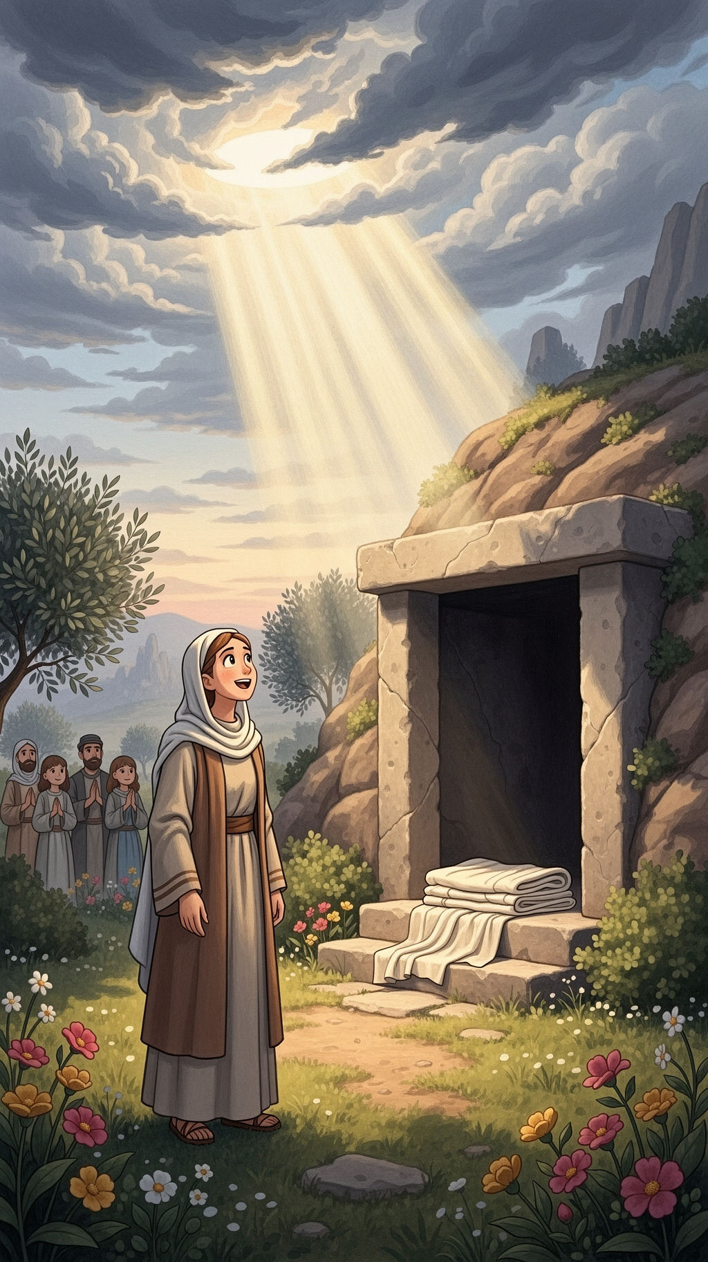 Qui Marie de Magdala a-t-elle vu près du tombeau vide ?