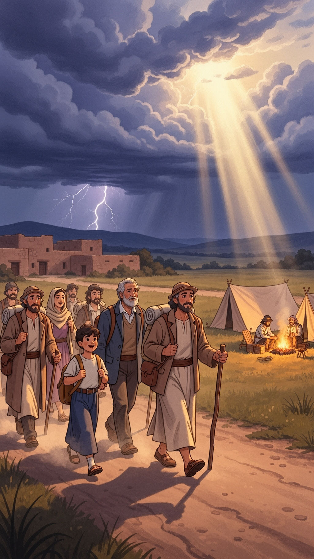 El Señor mandó reunir hombres para ir a la tierra de Sion. Eso fue…