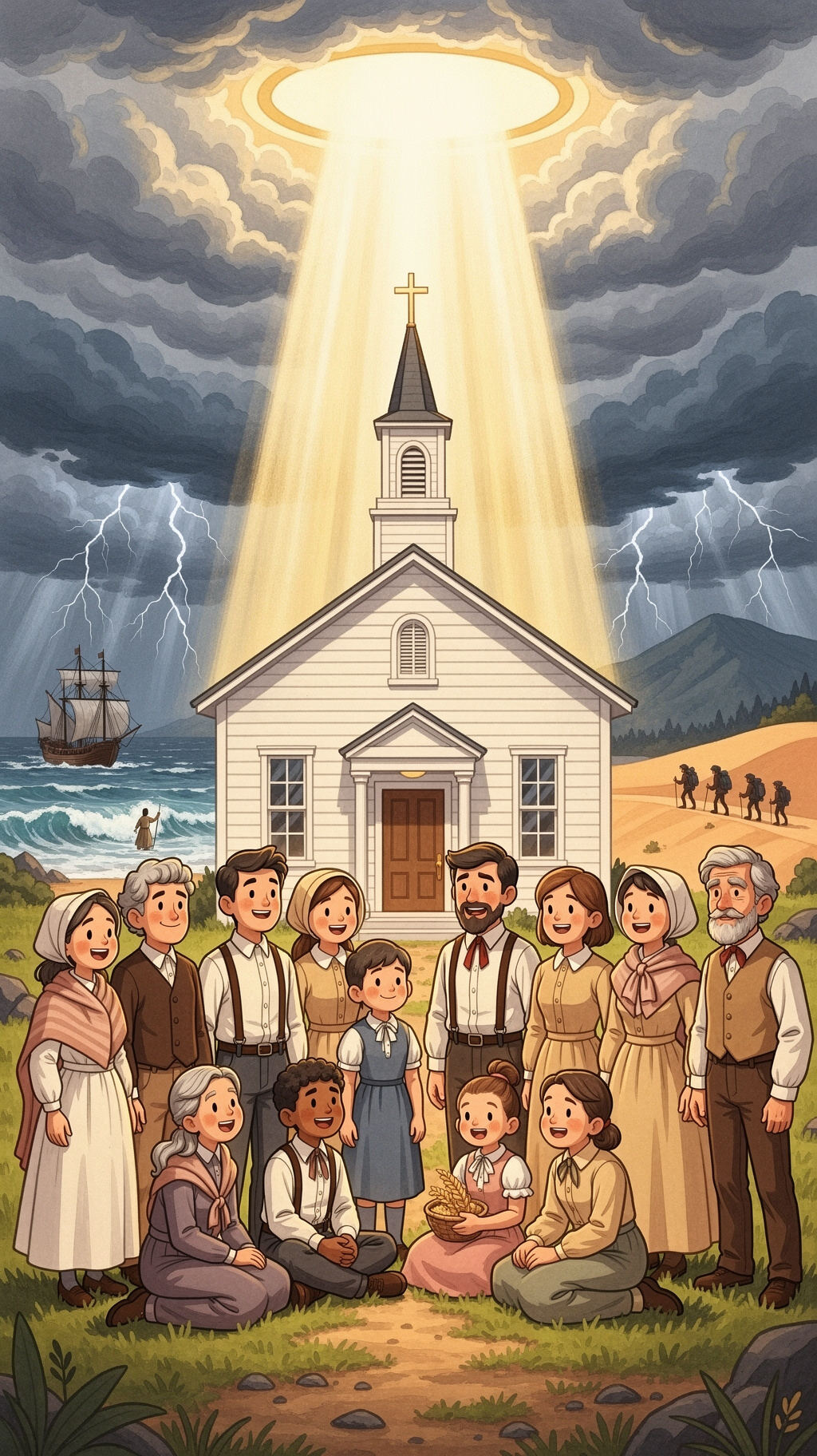 The Lord said he would bring forth…