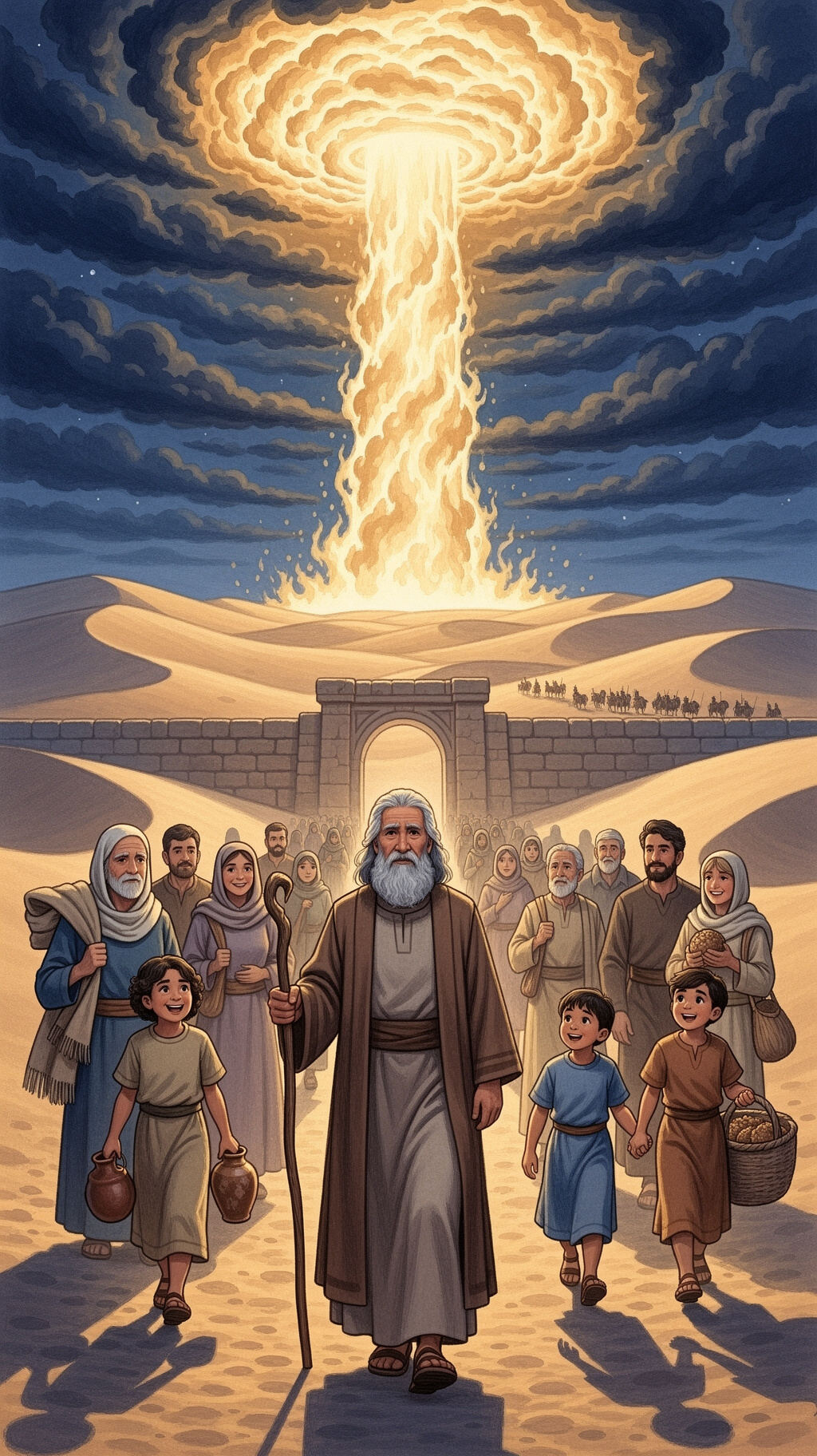 Según Néfi, el Dios de Abraham, de Isaac y de Jacob es el mismo que…