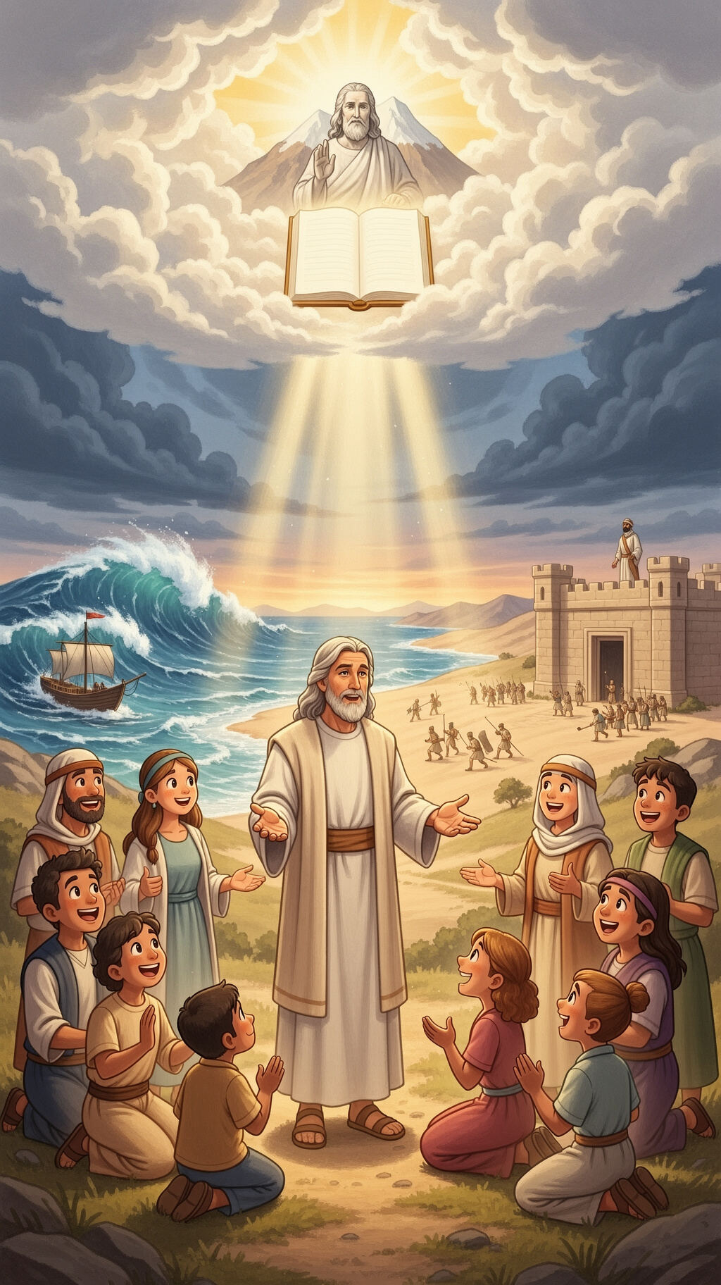 En Abundancia, Jesús dijo de la ley de Moisés…