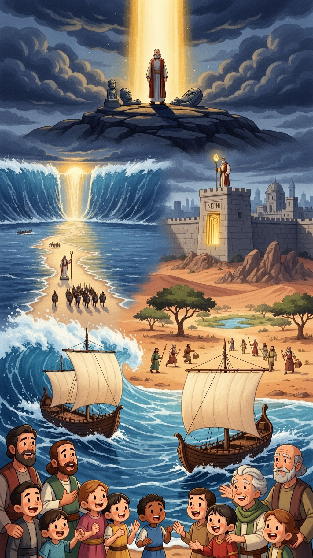 Isaiah hears the Lord say: I, even I, am the Lord, and…