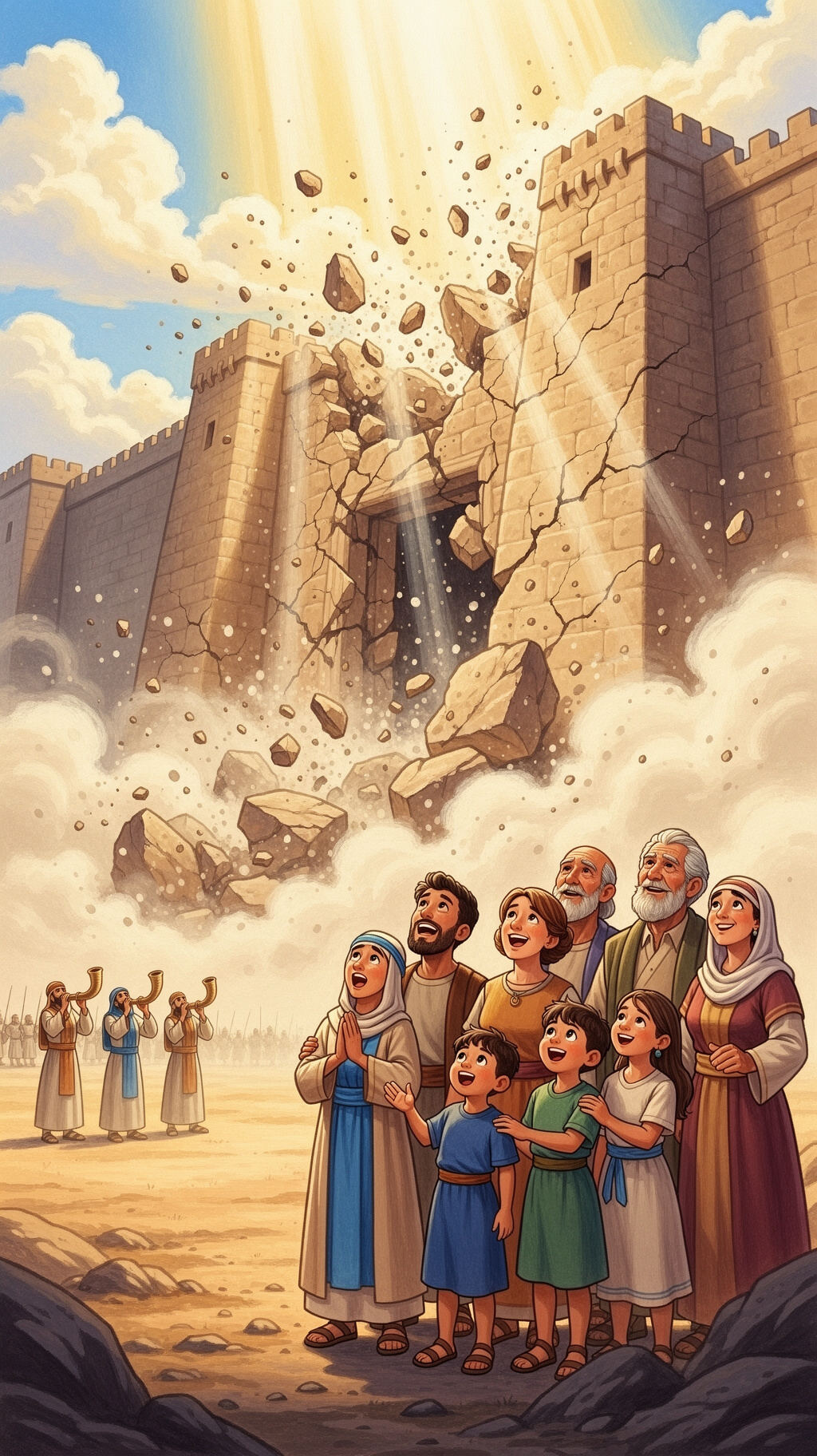 The walls of Jericho…