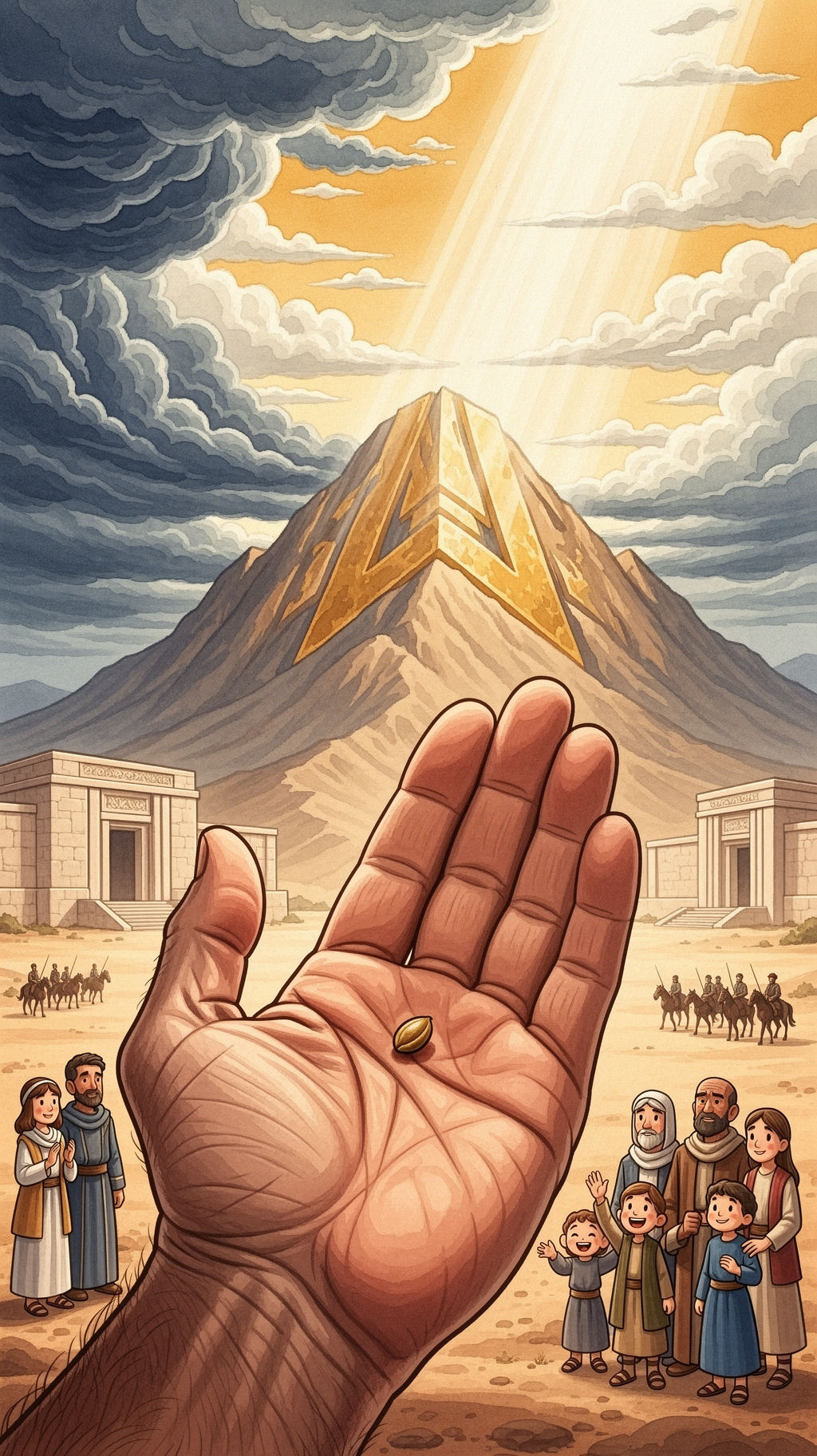 Jesus said: if you have faith as a grain of…