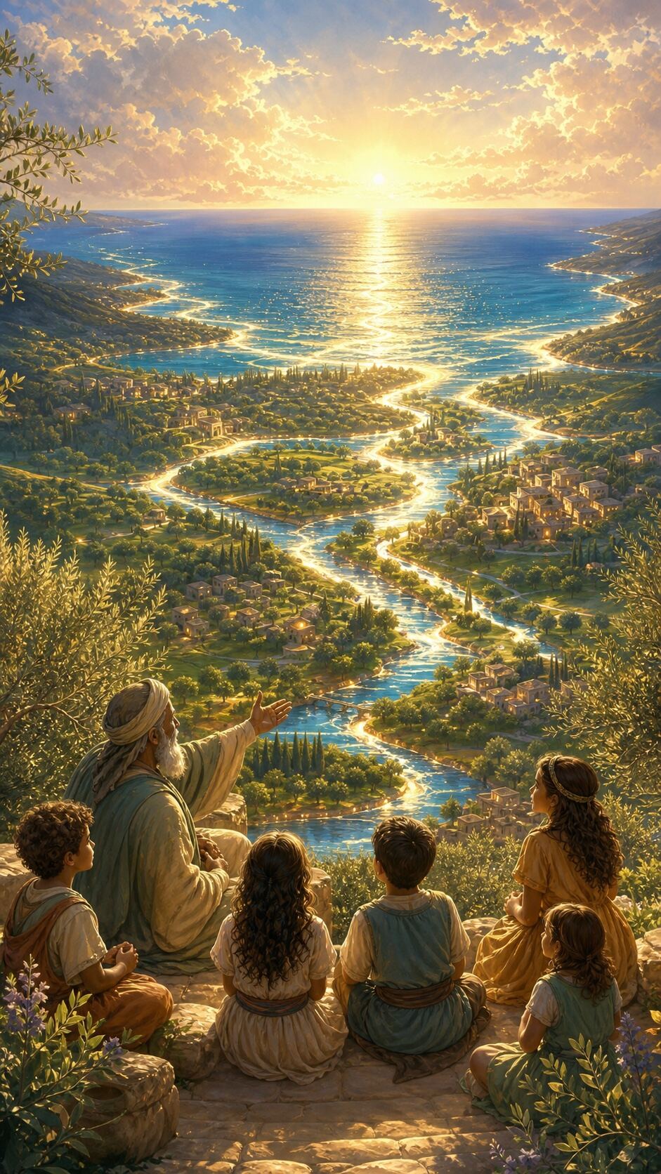 What will fill the earth as the waters cover the sea?