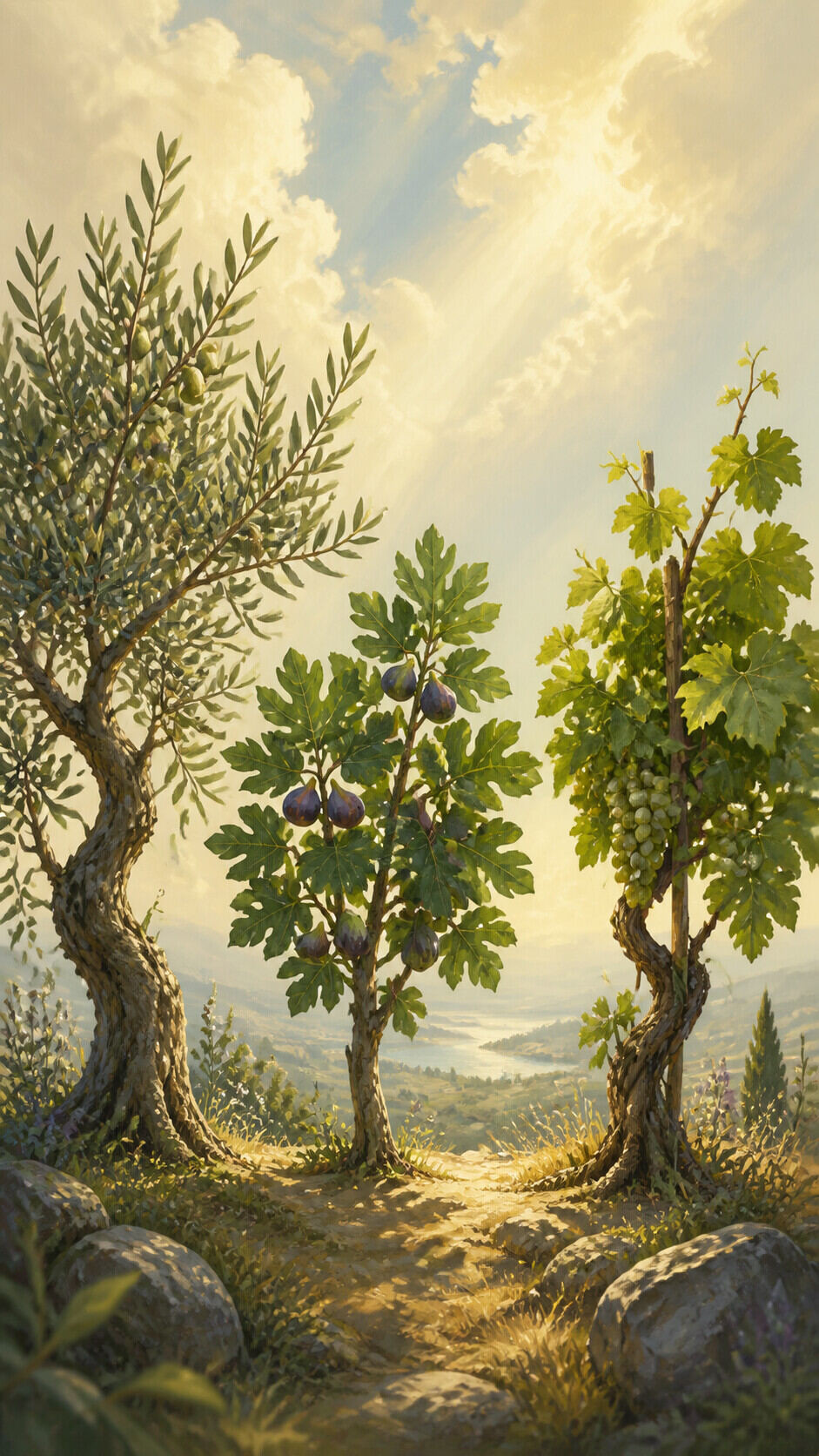 Dans la fable de Yotam, à quel arbre les arbres ont-ils d’abord demandé de régner ?