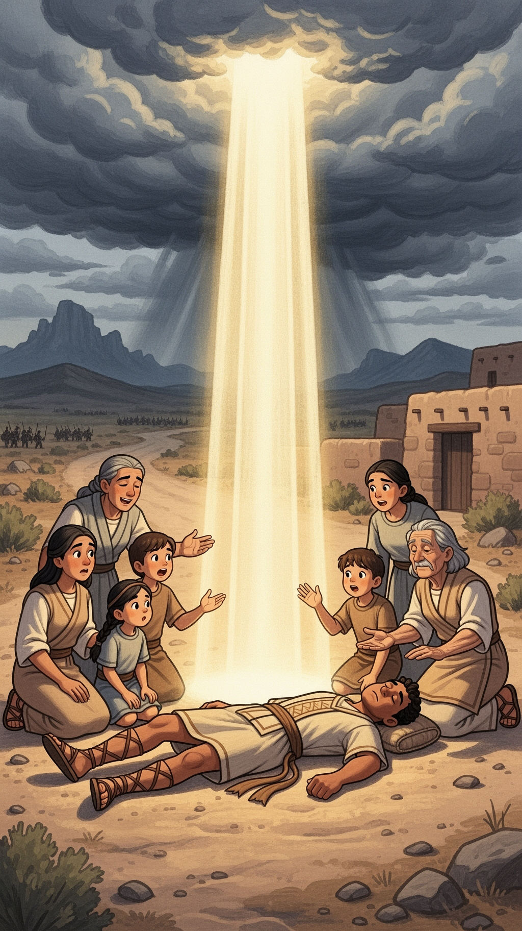 Qu’est-il arrivé à Alma le jeune quand un ange a parlé ?