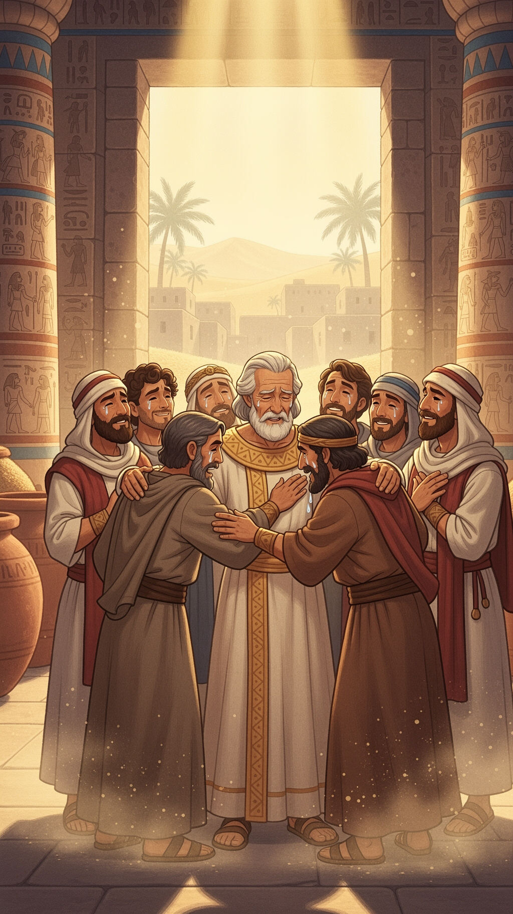 José disse aos irmãos: vocês pensaram o mal; Deus…