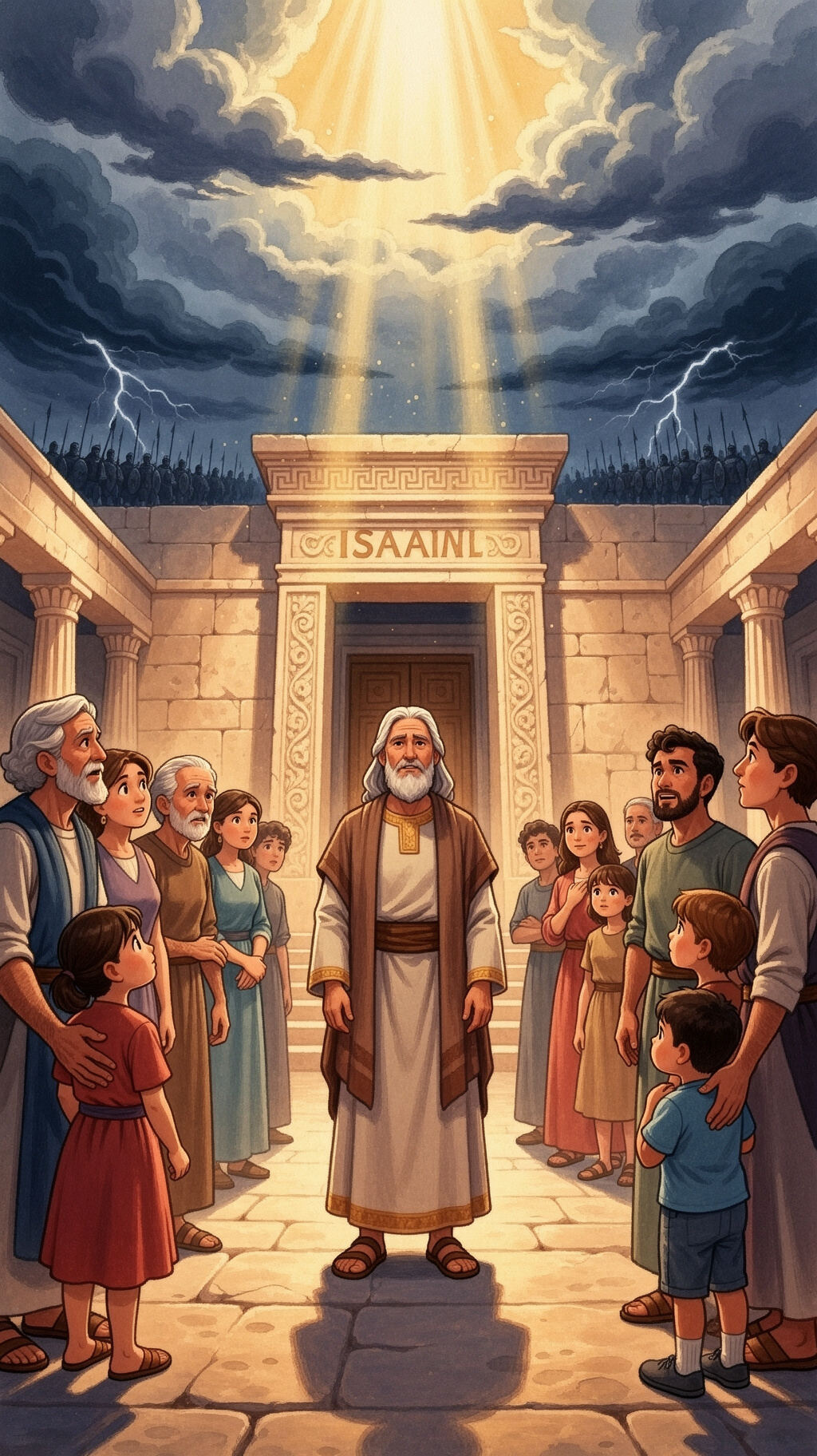 Isaiah was sent to a people who…