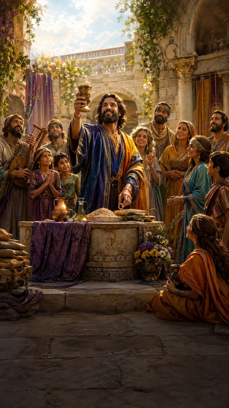 Dieu l’a comblé de bienfaits. Qu’offre le psalmiste en retour ?