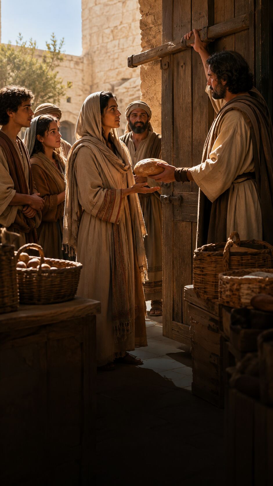 Aux versets 23 à 25, trois actions de Dieu s’enchaînent. Lesquelles ?