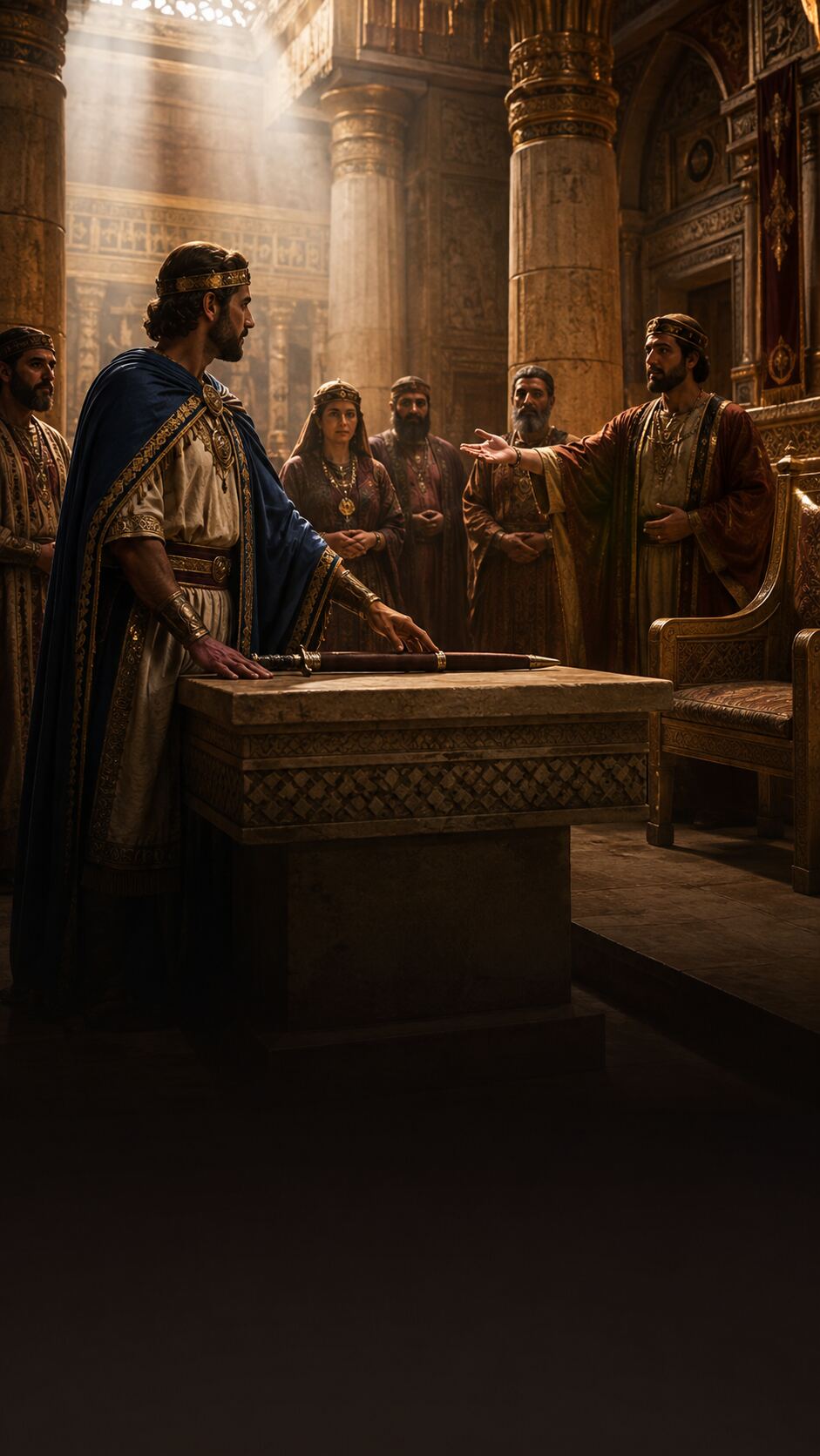 À quelle place l’Éternel invite-t-il le Seigneur à s’asseoir ?