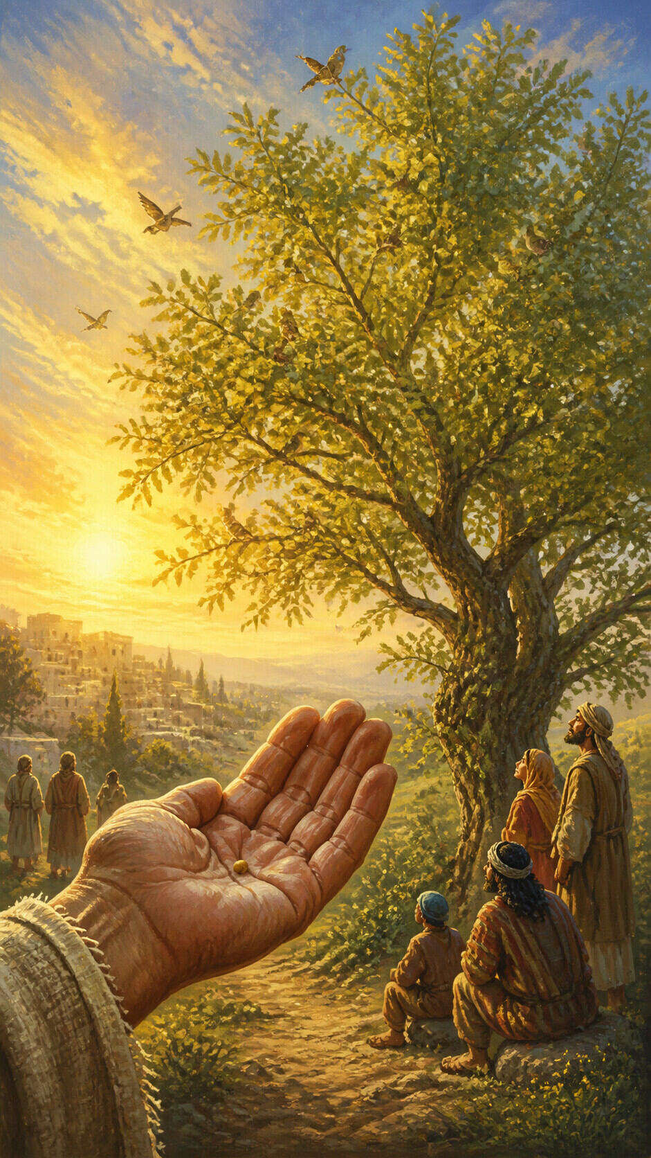 The Kingdom is like a mustard seed that, when it grows…