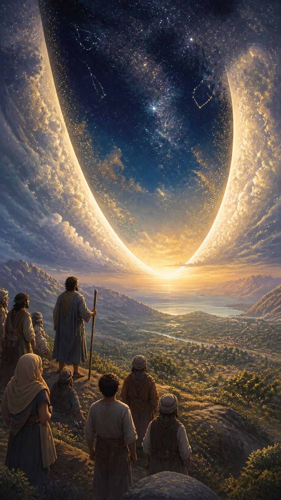 Moroni a vu qu’à la venue du Seigneur, la terre serait repliée comme…